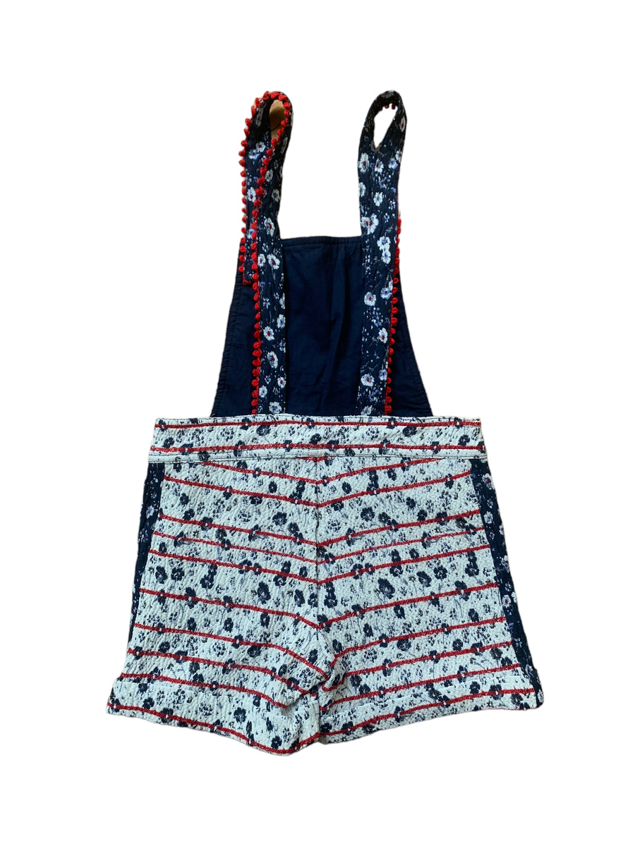 Salopette short jacquard - 6 ans