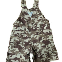 Salopette short camouflage - 12 mois